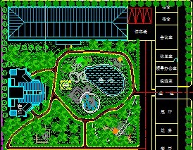 陽(yáng)光清華花園景觀(guān)綠化規(guī)劃設(shè)計(jì)cad全套施工圖_園林建筑_.